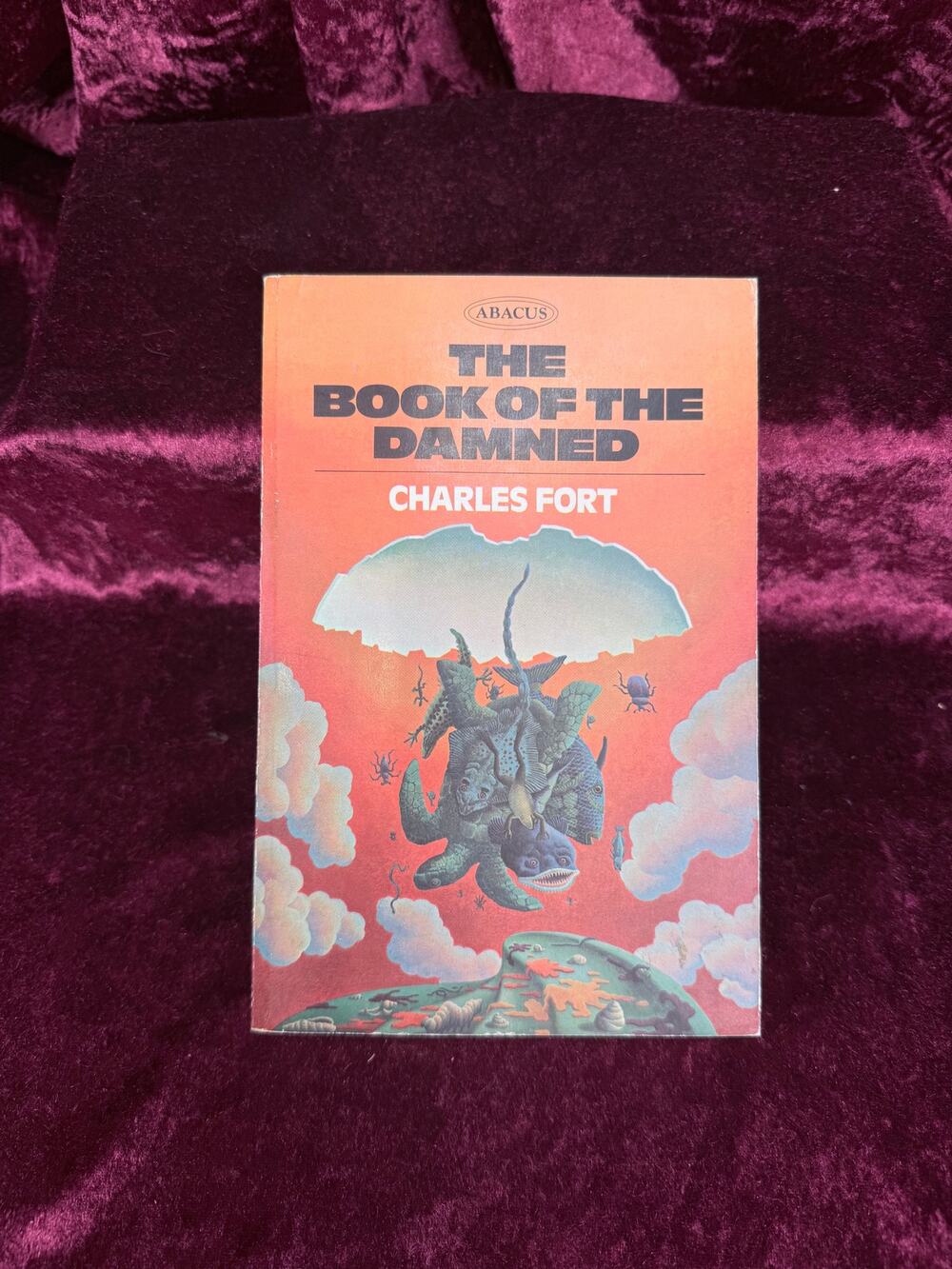 Vintage Paperback Book – The Book of the Damned Charles Fort 1974 Edition